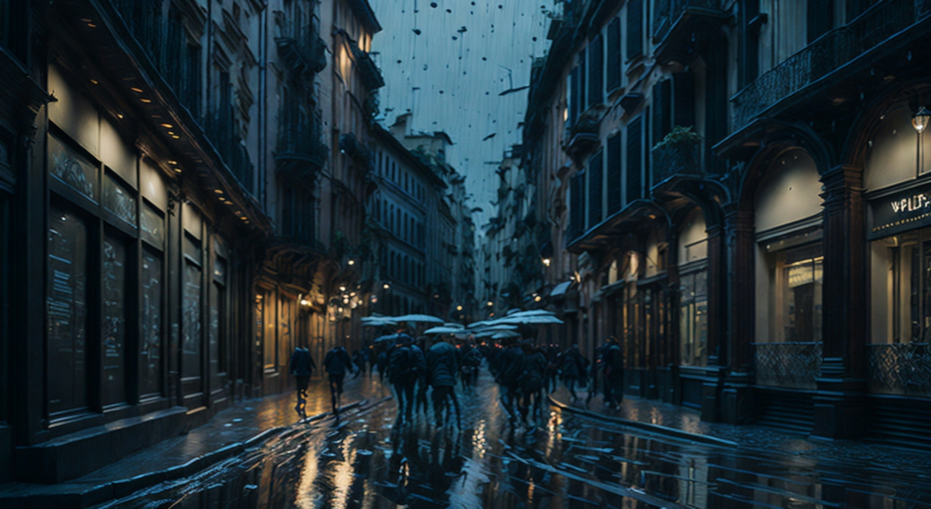 Viaggio nella Poesia: Milano sotto la pioggia