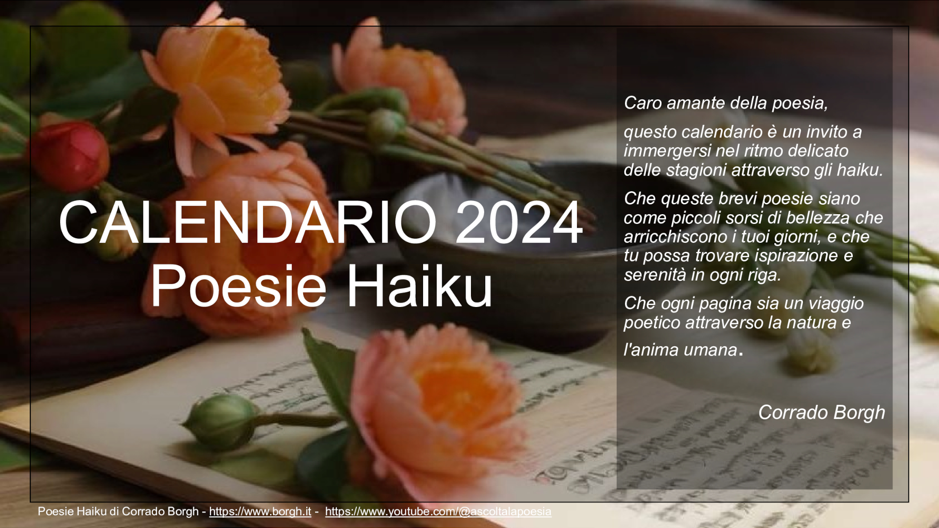 Poesia haiku – Calendario 2024