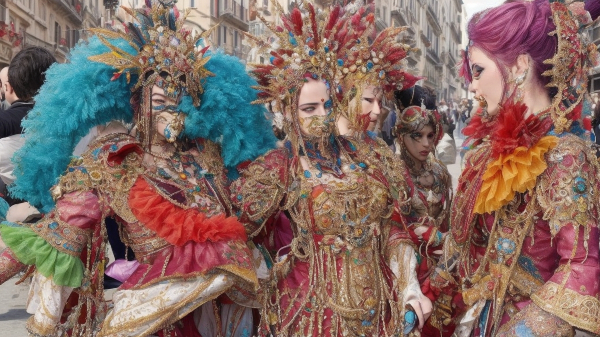 Il Carnevale Un’Esplosione di Gioia, Colori e Goliardia