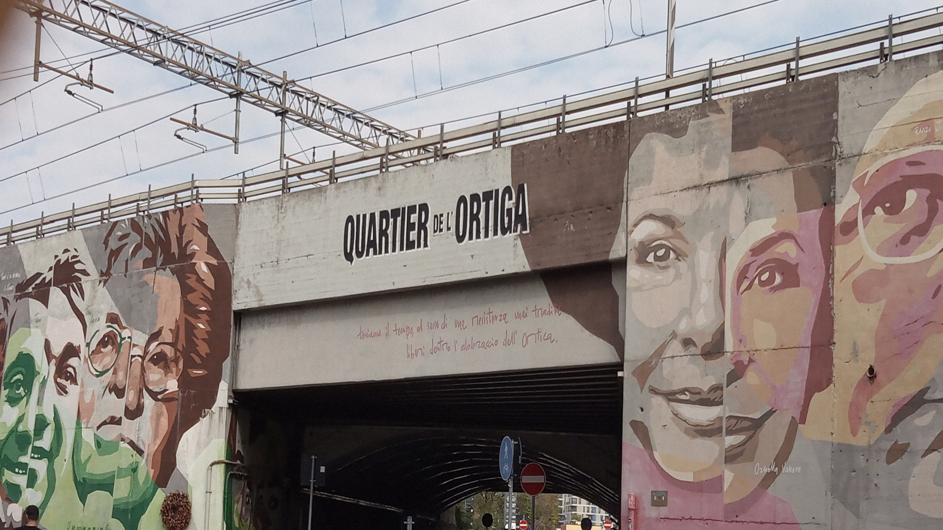 Murales a Ortica: dove arte e vita si intrecciano