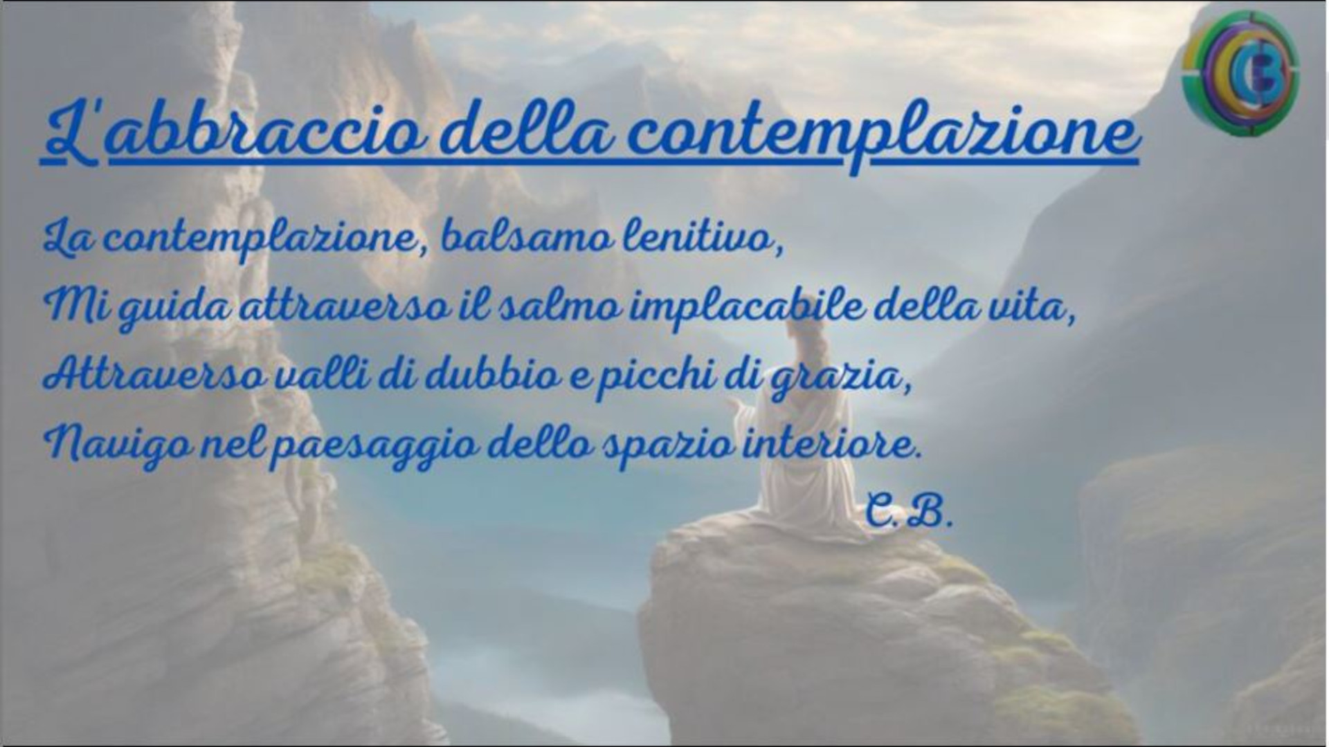 L’abbraccio della contemplazione