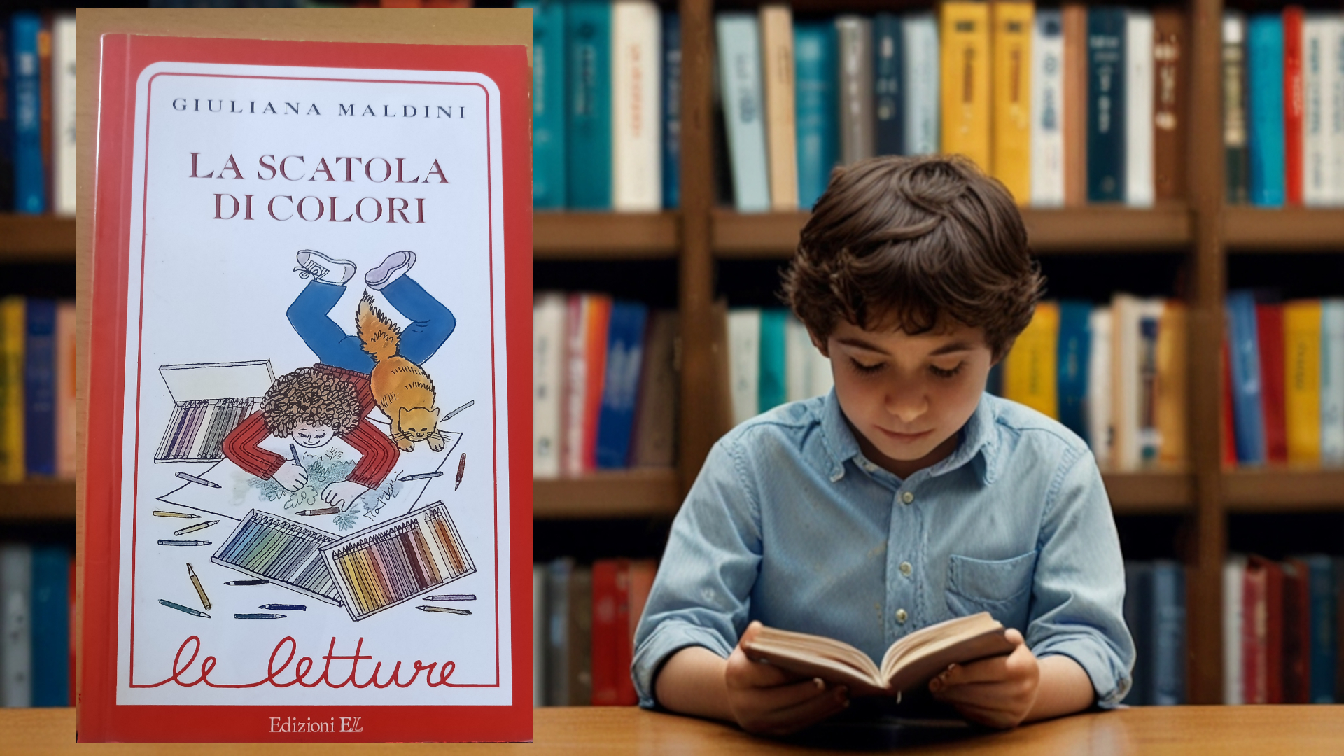 La scatola di colori