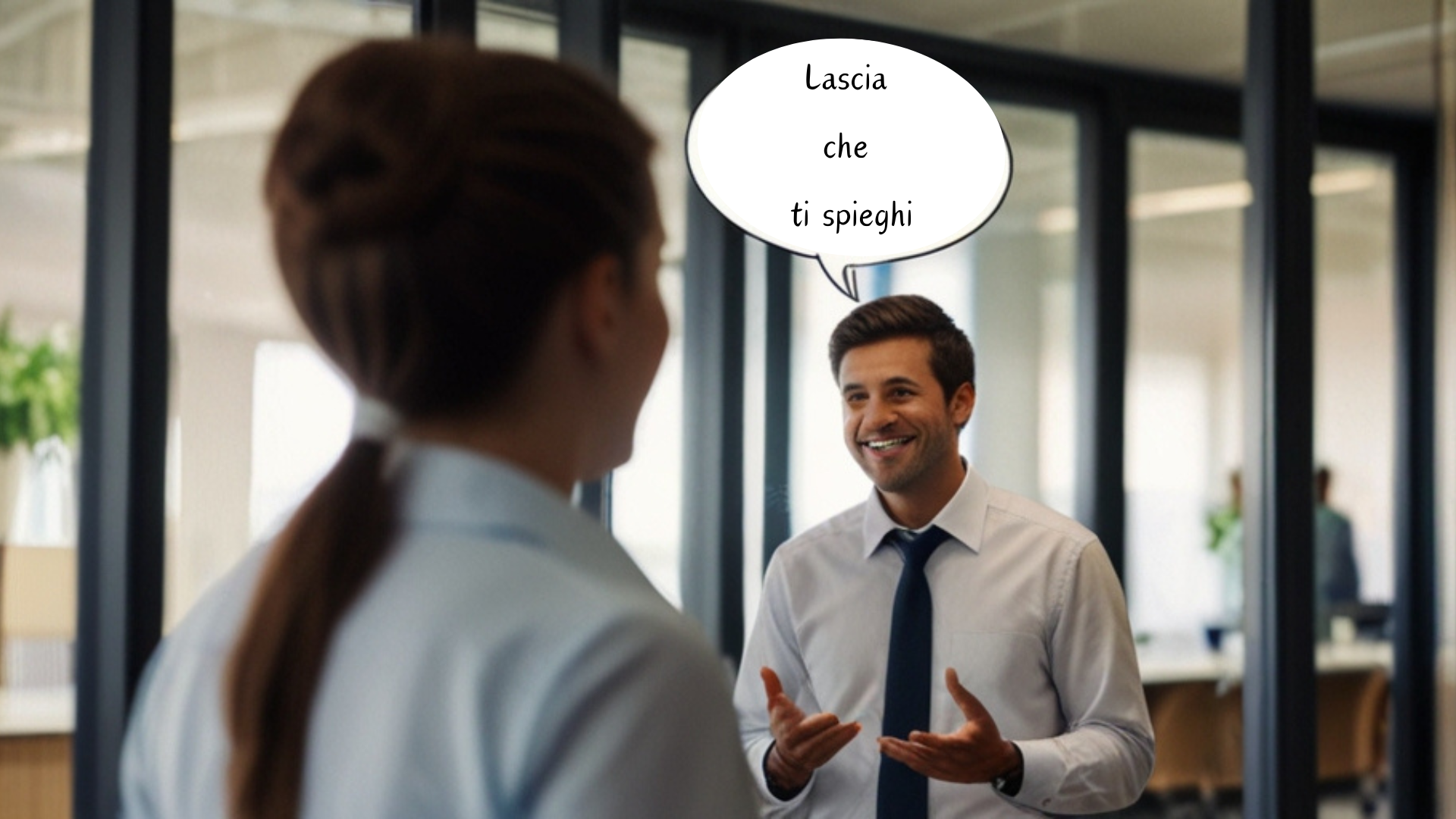 Lascia che ti spieghi vs. Pensa quello che vuoi