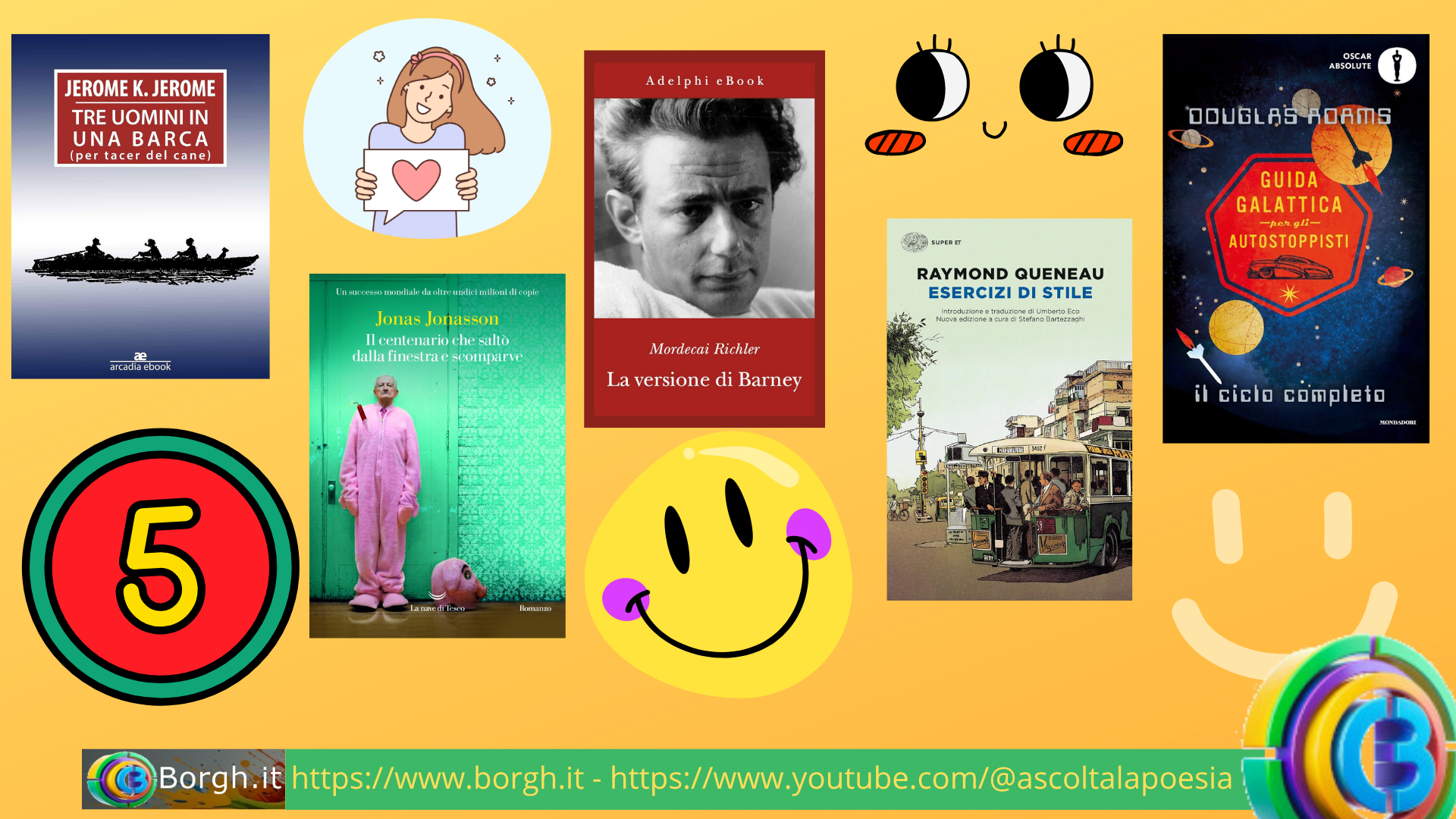 5 libri divertenti per iniziare a leggere con il sorriso